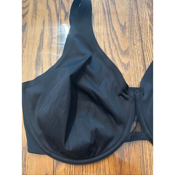Thirdlove Black Unpadded Classic 24/7 Unlined Minimizer Bra Size 42F - Picture 3 of 5